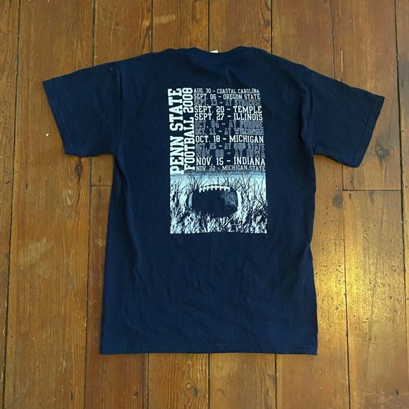 Penn State Mens Blue TGIFS  Graphic T Shirt Small - Picture 2 of 9